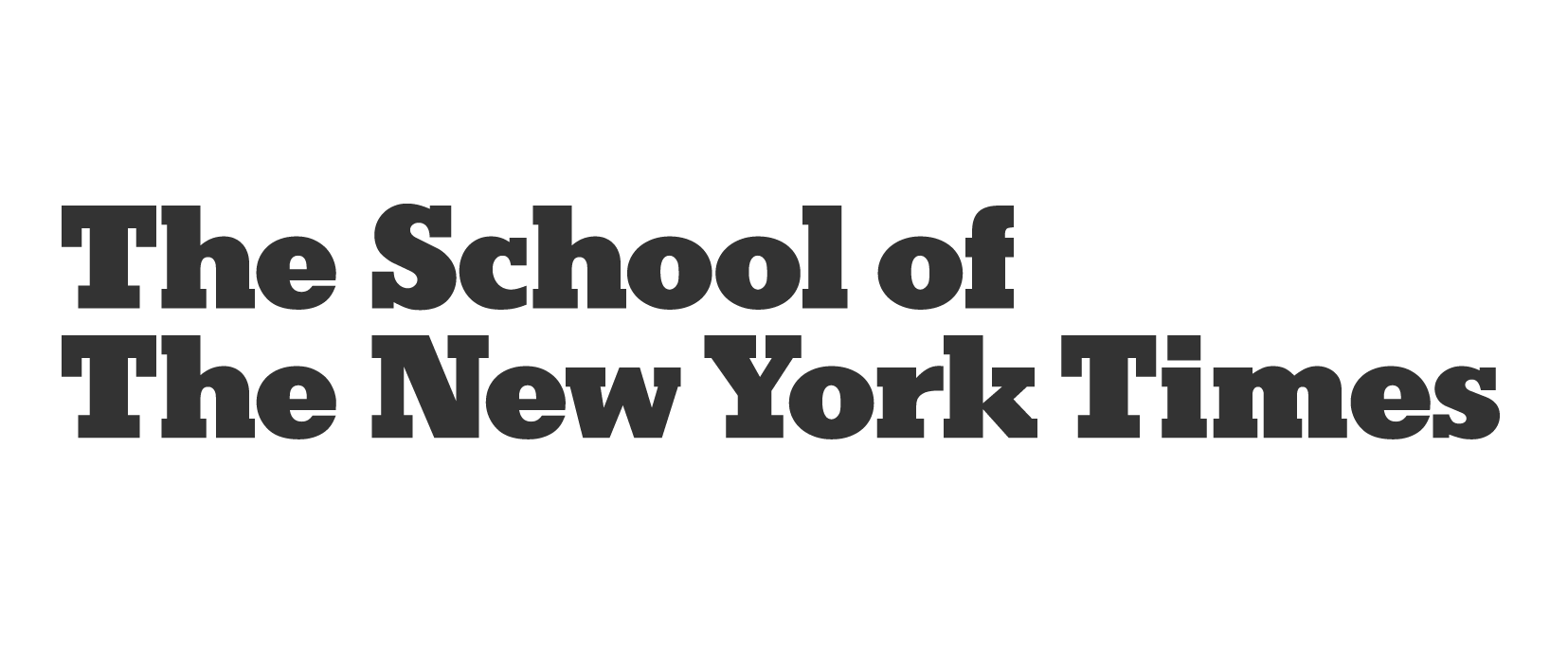 The School of the New York Times (RGB) The School of the New York Times